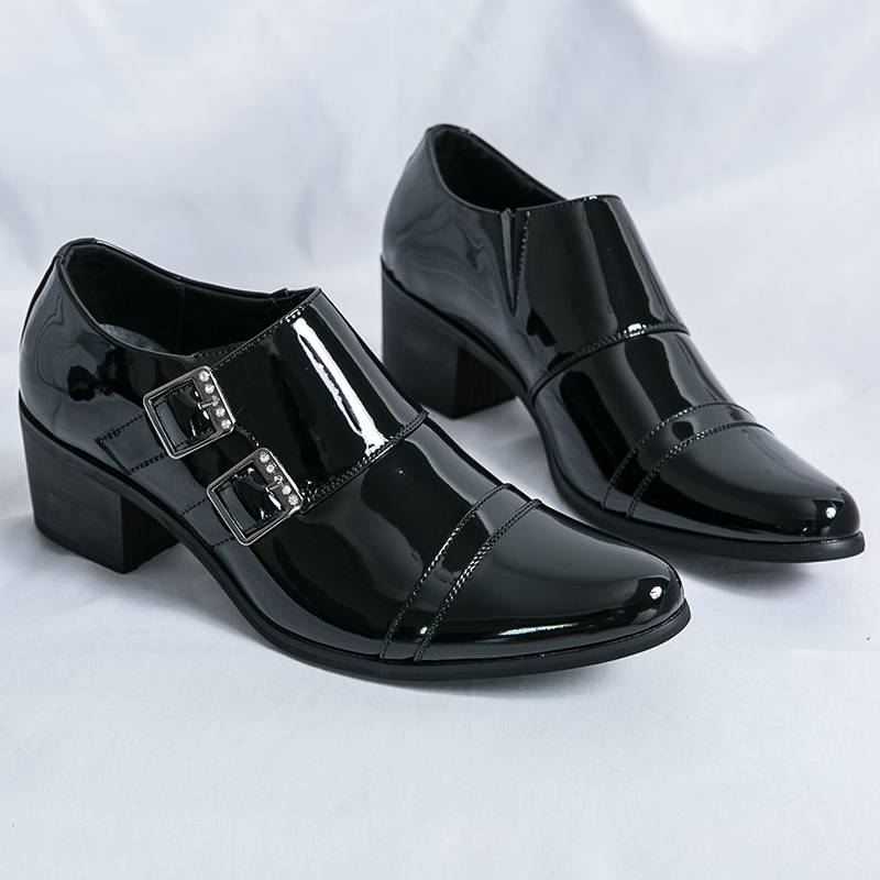 Herren Lederschuhe Größe Spitz Leder Freizeitschuhe Schuhe Mode Business Herren Hochzeit Zehe Bequeme Server Schuhe_voghion.com