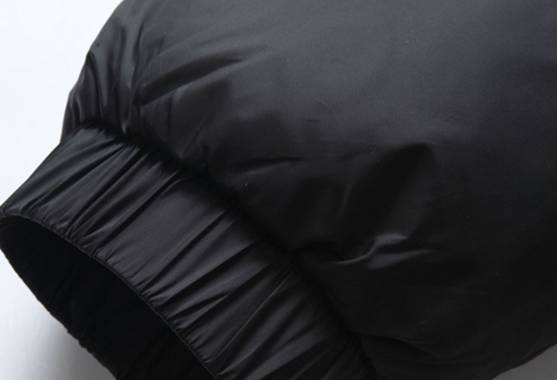 Unisex Koreanische Streetwear Pufferjacke – Passender Wintermantel für Paare (Abnehmbare Kapuze, Übergröße, Reißverschlusstaschen, minimalistische Stickerei, )_voghion.com