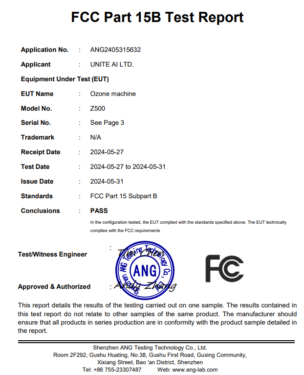 OzonePro Car & Home Disinfectant Generator - 99.99% Sterilization, Odor Removal_voghion.com