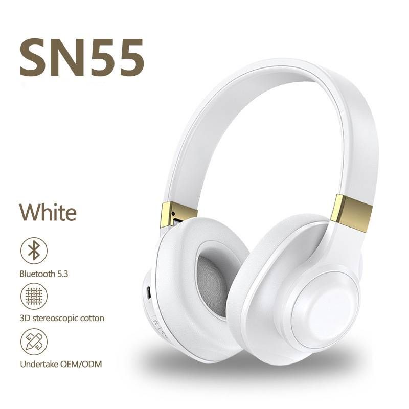 Bluetooth-Over-Ear-Kopfhörer mit tiefen Bässen, Stereoklang, Bluetooth 5.0, 8 Stunden Akkulaufzeit – leicht und faltbar_voghion.com