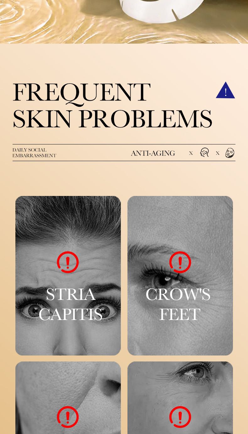 Collagen 25 g feuchtigkeitsspendendes, feuchtigkeitsspendendes Hautverjüngungsmaskenblattpaket_voghion.com