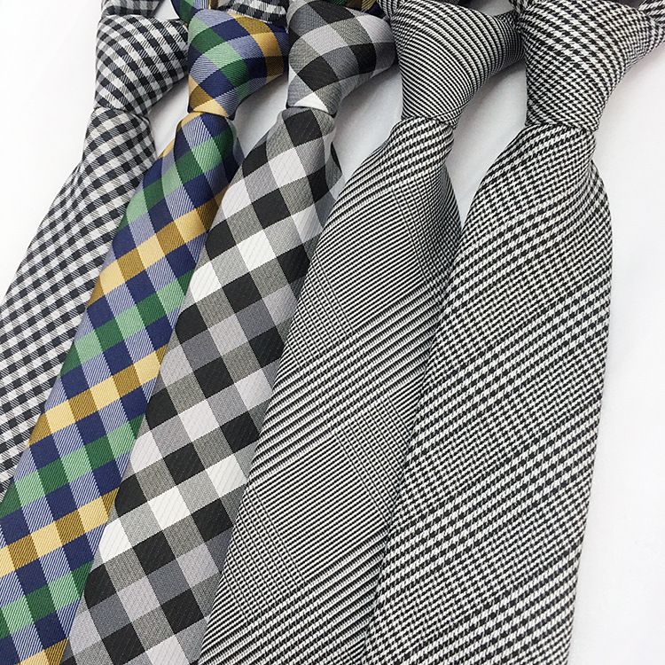 Cravatta scozzese britannica ad alta densità, camicia formale da uomo a quadri_voghion.com