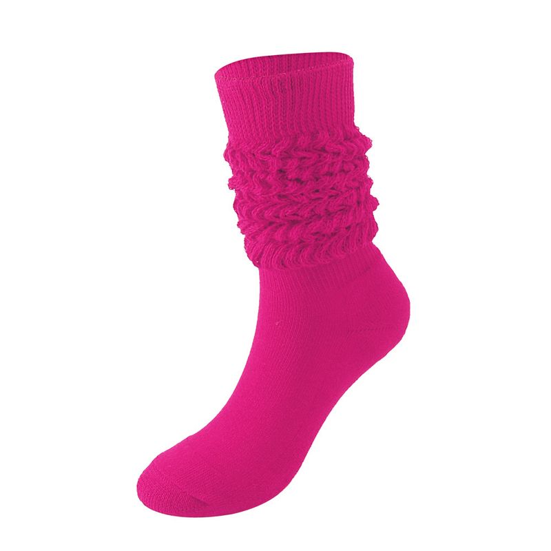 2025d Unisex Mid-Calf Slouch Autumn Winter Warm Bubble Pile Socks_voghion.com