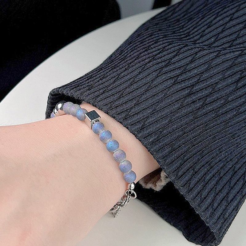National Trend Hip-Hop Style Fashion Patchwork Bracelet For Men, Niche Design, Unique Simple Temperament, Versatile_voghion.com