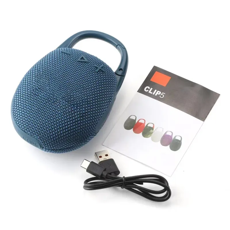 2025 Neuer CLIP5 Small Audio Portable Outdoor Anti-Fall-Karte Mini Bass Wireless Bluetooth-Lautsprecher_voghion.com