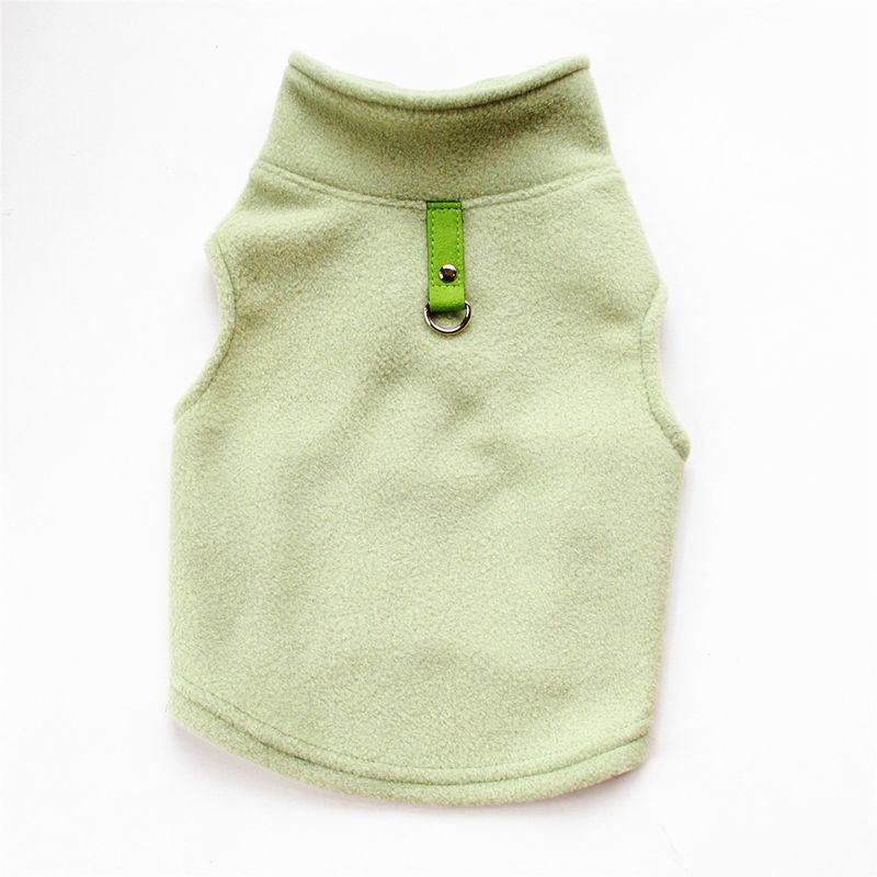 Abbigliamento per animali domestici diretto dalla fabbrica, per cani, autunno e inverno, in pile polare, fibbia di trazione, 27 colori brevettati, saranno oggetto di indagine_voghion.com