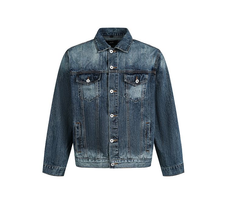 Eon Modish 25 Herbst Neue Amerikanische Mode High Street Persönlichkeit Denim Jacke Mantel_voghion.com