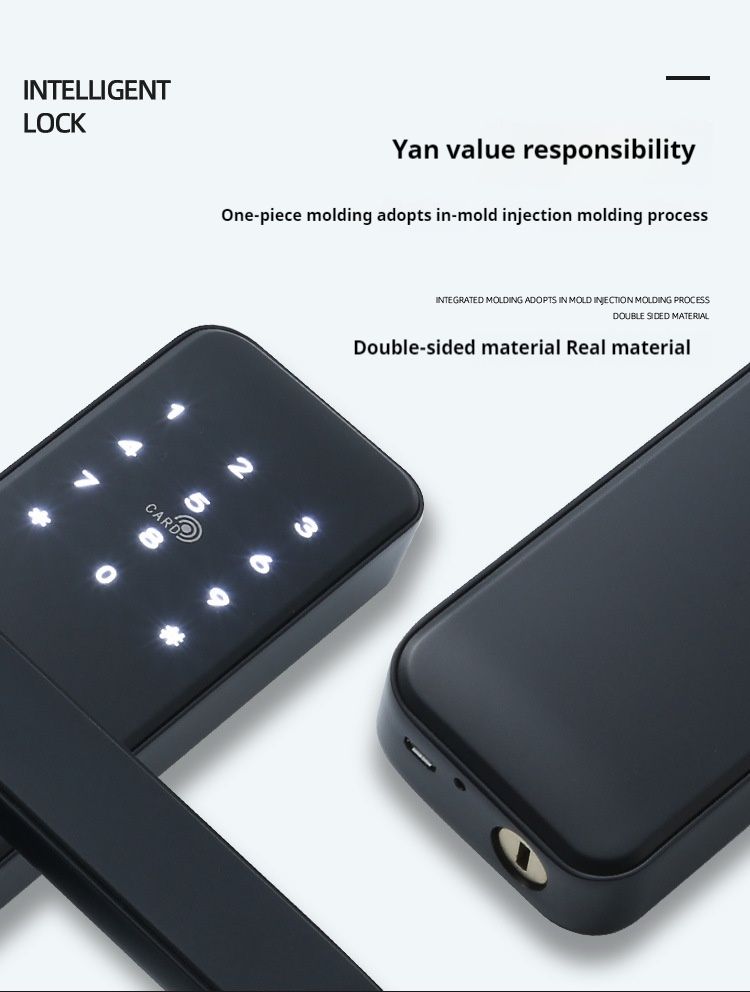 Appartement Hotel Kaart Slot App Afstandsbediening Intelligente Vingerafdruk Slot Houten Deur Bluetooth TTlock Vingerafdruk Slot_voghion.com