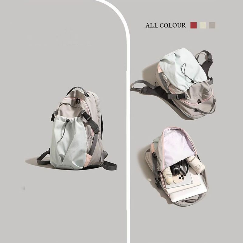 Zaino per laptop semplice e capiente da uomo, zaino casual da donna per studenti delle scuole medie e superiori e universitari_voghion.com