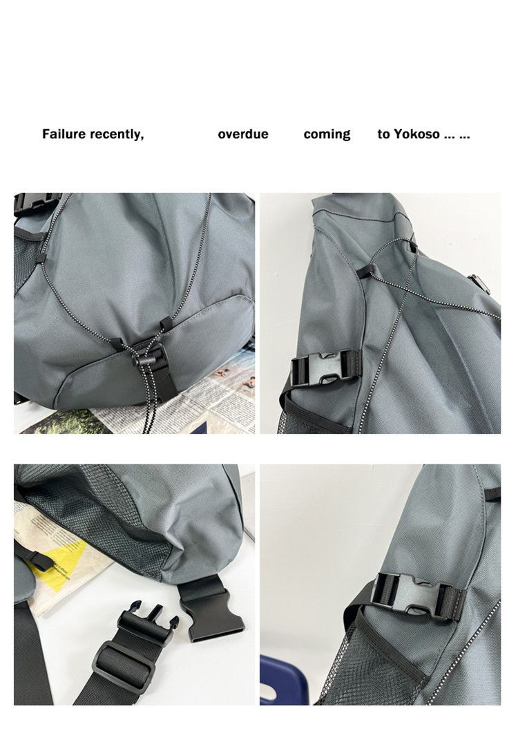 Herren Umhängetasche Modemarke Große Kapazität Sport Umhängetasche Student Persönlichkeit Outdoor Arbeit Umhängetasche_voghion.com