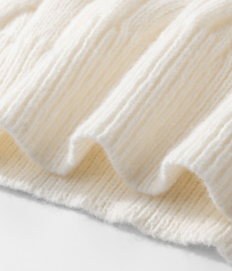 Men's Half-Zip High Collar Sweater – Business Casual Knit For Autumn & Winter Men's Clothing_voghion.com