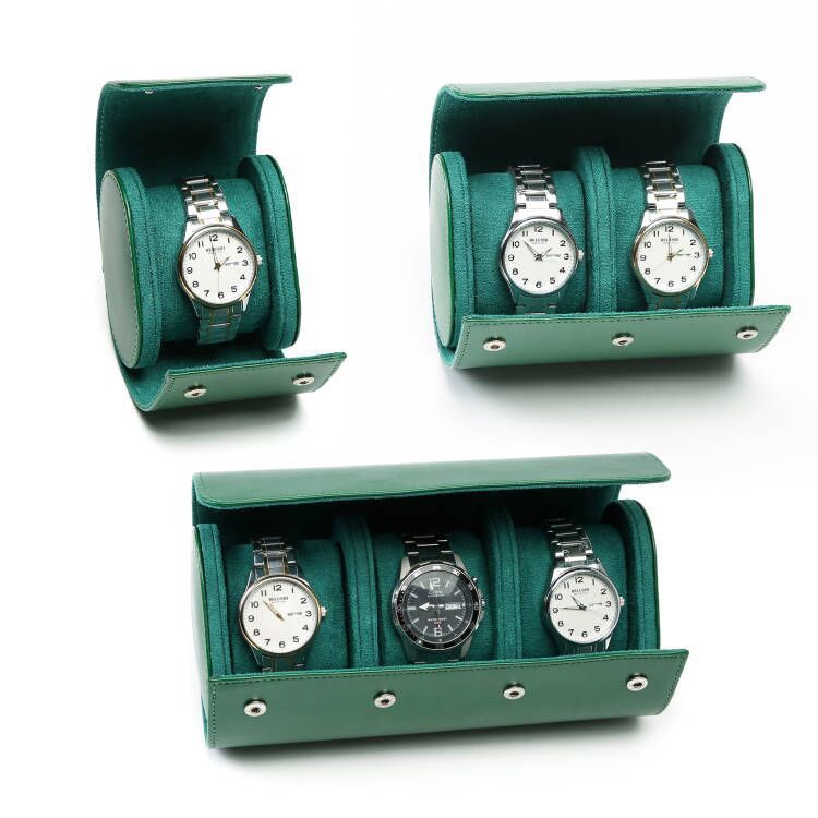 Pu Leather Watch Storage Box 1 2 3 Watch Multi-position High-end Travel Watch Box Bracelet Box Portable Watch Box_voghion.com