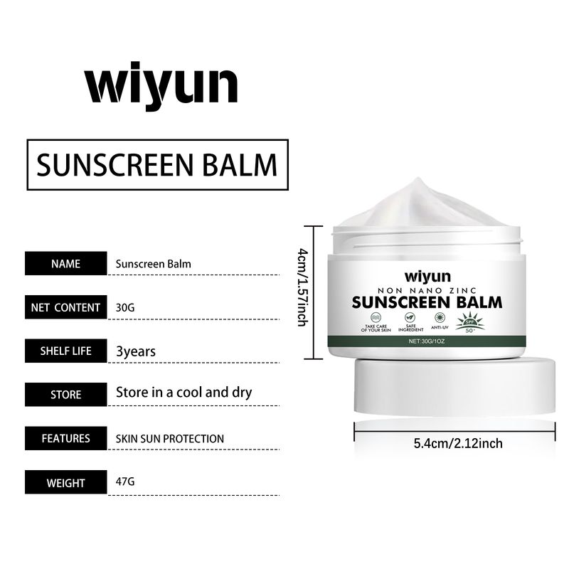 Wiyun Moisturizing Protective Cream, Summer Uv Insulation Moisturizing Skin Refreshing Moisturizing Non-Sticky Protective Cream_voghion.com