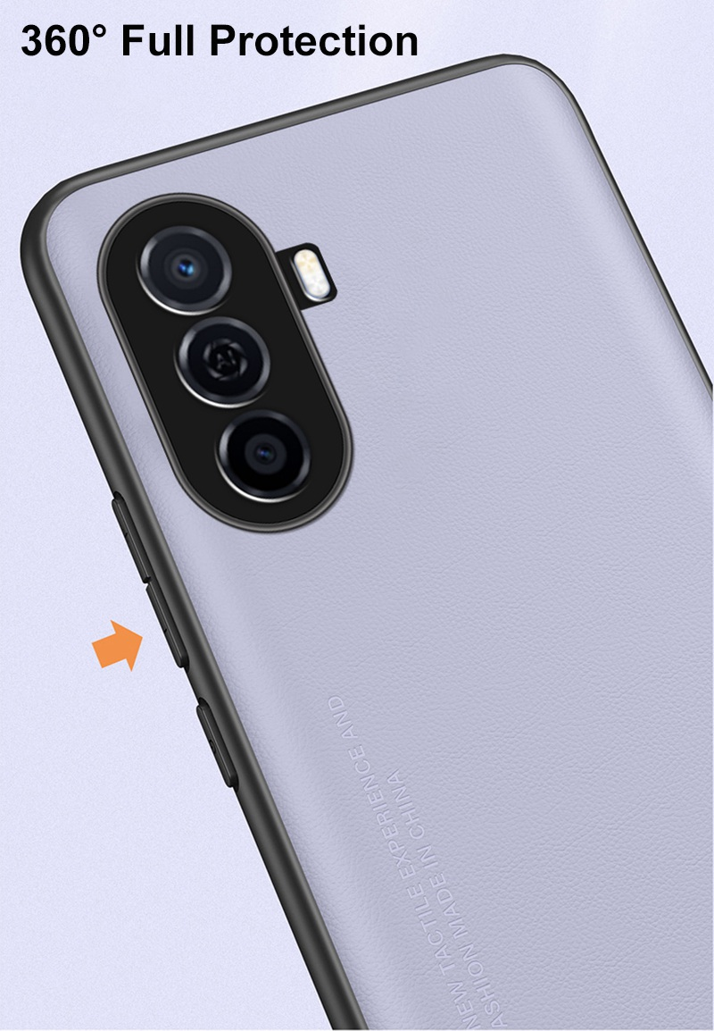Étui de luxe en cuir PU pour Huawei Nova Y60 Y70, housse de Protection antichoc en Silicone pour Business, étui de téléphone pour Huawei Nova_voghion.com