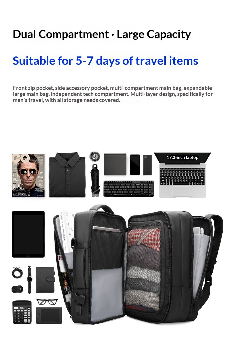 Satin Satin Mark Ryden Business Wholesale Cross-Border Neuer Herren-Laptop-Rucksack mit großem Fassungsvermögen_voghion.com