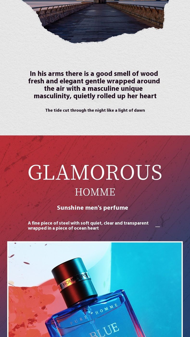Sunshine Confidence For Men Fragrance Fresh And Long-lasting Light Scent_voghion.com