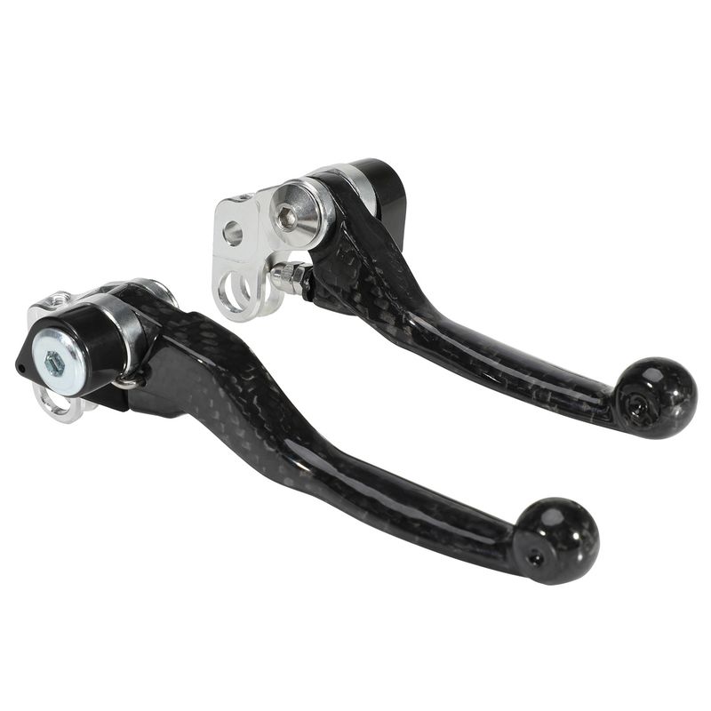 Carbon Fiber Motorcycle Brake & Clutch Levers - Lightweight & Durable Upgrade For Enhanced Control & Style_voghion.com