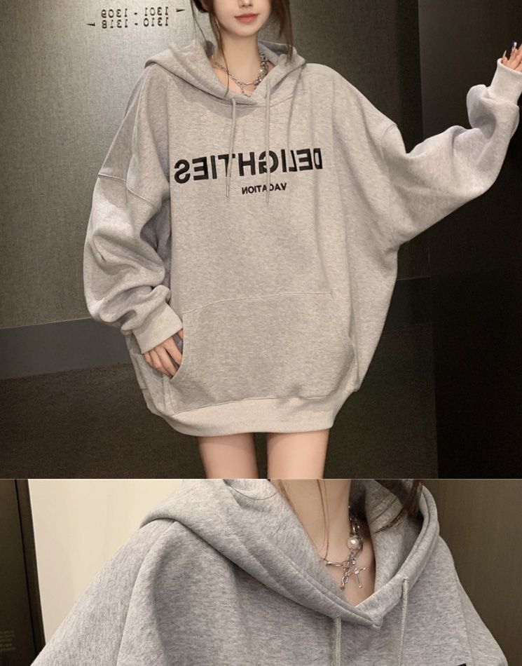 David Coat Felpa con cappuccio autunno e inverno per donna con aggiunta di velluto_voghion.com