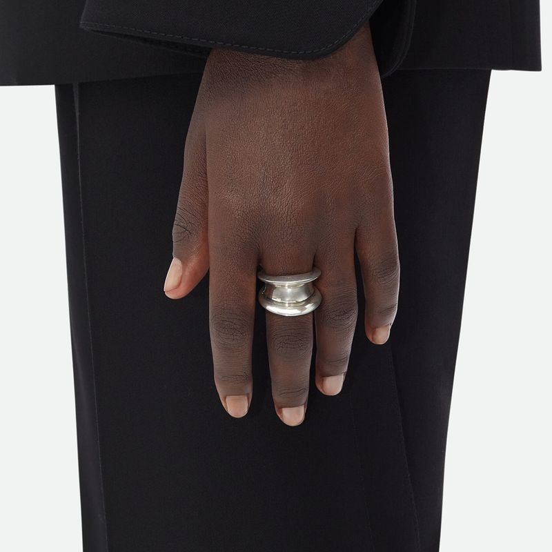 Design Kupfer Platin plattiert Persönlichkeit Einzigartiges konkav konvex Modisch Schlicht Elegant Trendiger Ring_voghion.com