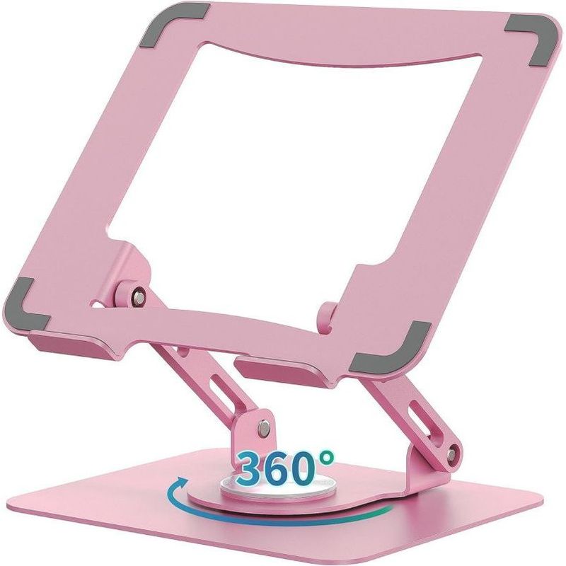 360° Rotating Laptop Stand Foldable Laptop Stand Height Adjustable Foldable Tablet Stand 10-17 Inches Devices_voghion.com