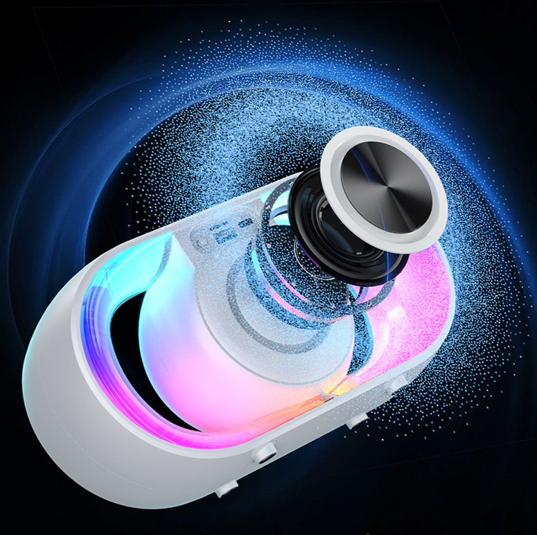 Cross-Border New U8 Cool Outdoor Camping Desktop Atmosphere Night Bluetooth Portable RGB Light Small Speaker_voghion.com