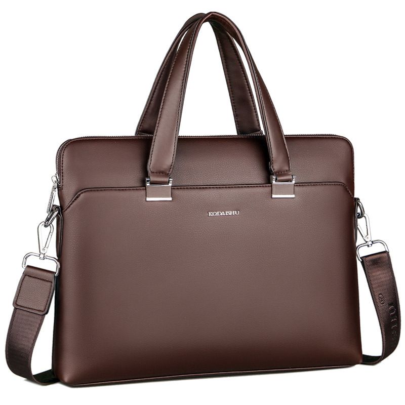 New Kangaroo Men's Handheld Crossbody Business Multifunctional Laptop Bag Direct Sale_voghion.com