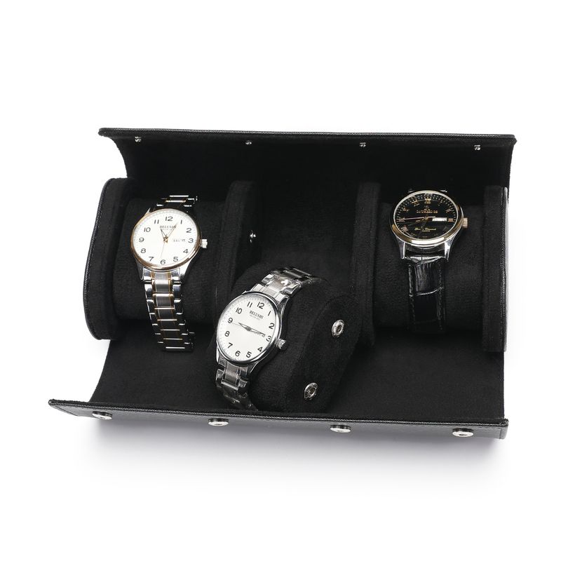 Pu Leather Watch Storage Box 1 2 3 Watch Multi-position High-end Travel Watch Box Bracelet Box Portable Watch Box_voghion.com