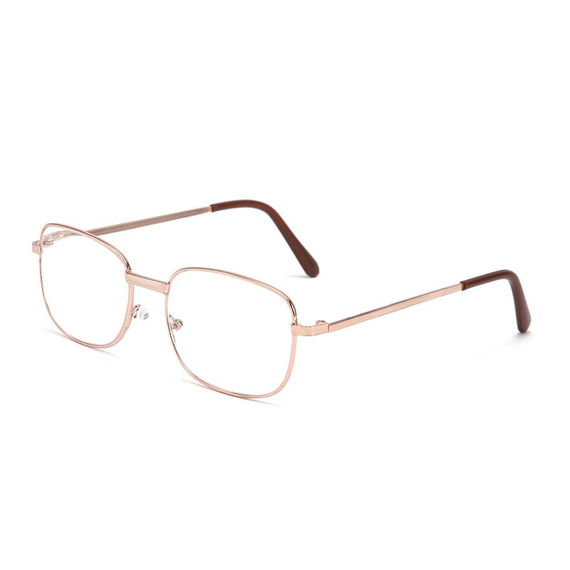 New Hot-Selling Metal Iron Reading Full Frame Clear Fashionable Resin Presbyopia Glasses_voghion.com