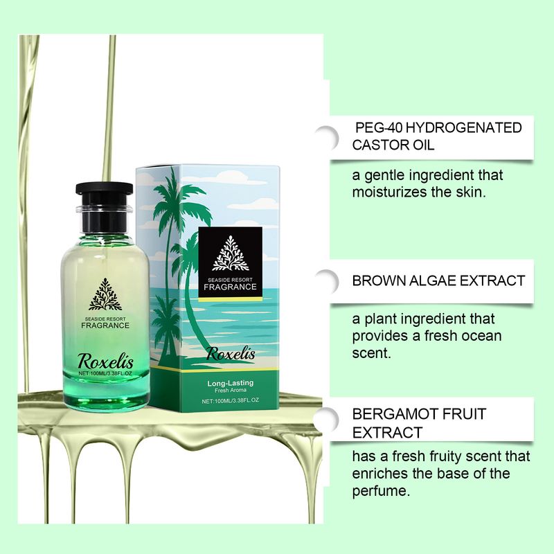 Beach Vacation Fragrance Natural Light Long-lasting Layered Charm Daily Portable Perfume_voghion.com