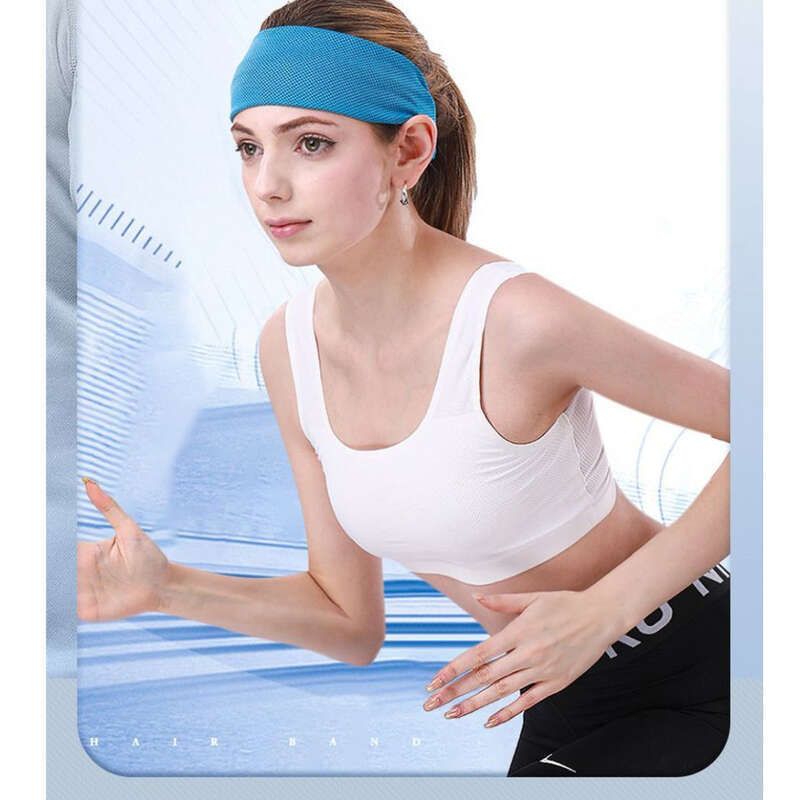 【 1878 mennesker rost 】 Brug af sport absorberer mænd og kvinder under løb, brug et basketball-pandebånd for at stoppe sved,_voghion.com