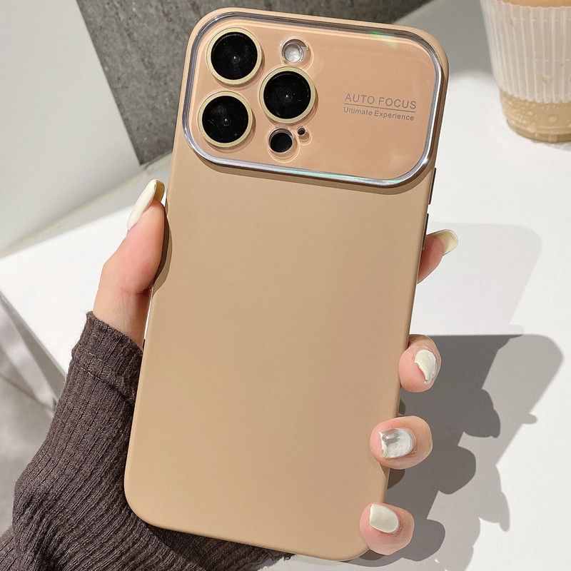 Suitable For IPhone Phone Case Liquid 13 Iphone 15 Pro Light Luxury Style 14 Niche 11 Solid Color 12 Minimalist 14p_voghion.com