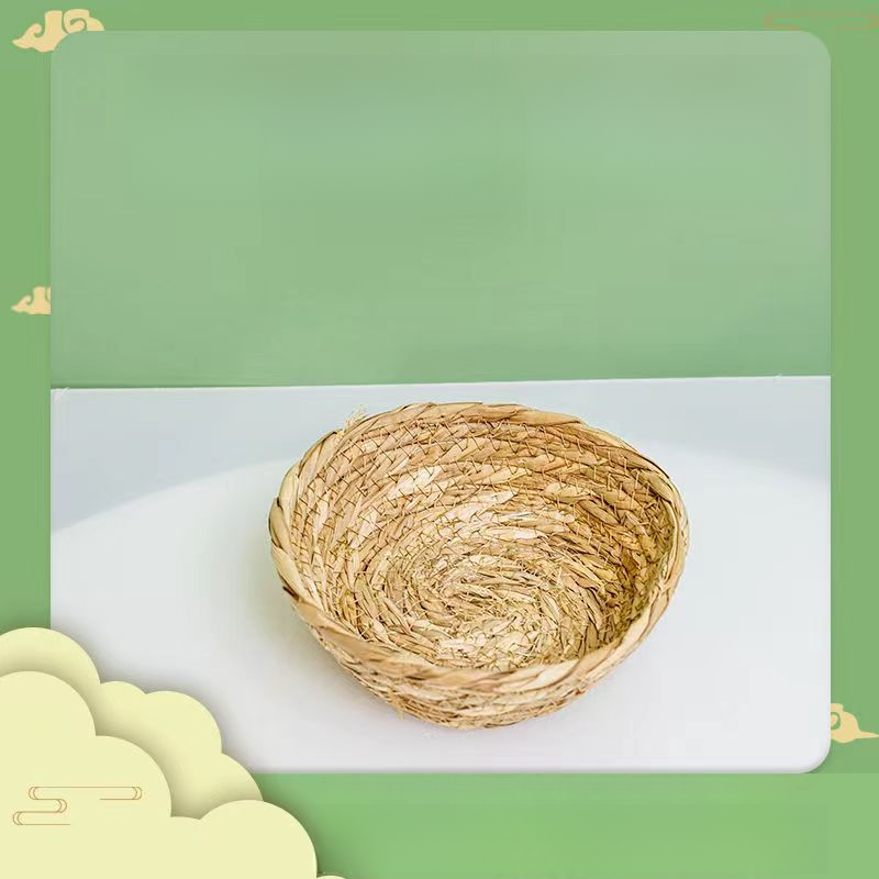 Pipa Kaninchen Rutin Huhn Zucht Box Liefert Hideaway Nest Papagei Gras Gewebt Universal Für Kleine Vögel_voghion.com