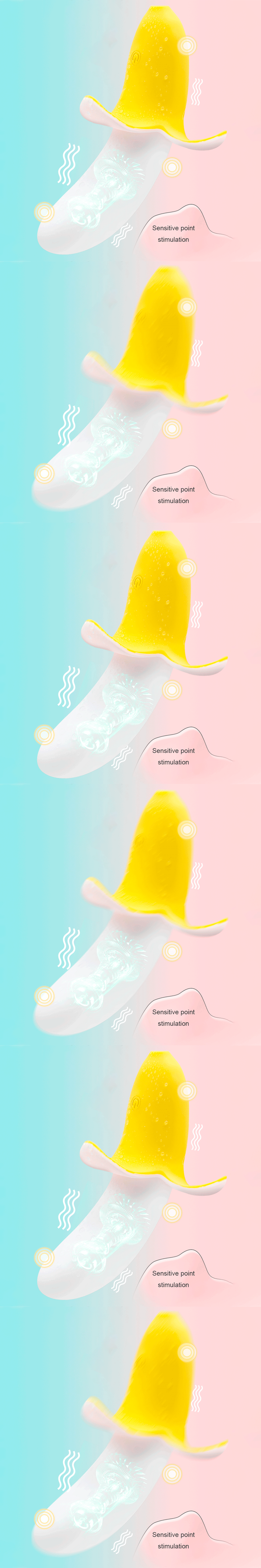 Vibrator Banana Dildo Realistic Huge Vibrating G Spot Stimulator Female Masturbation Sex Toy For W_voghion.com