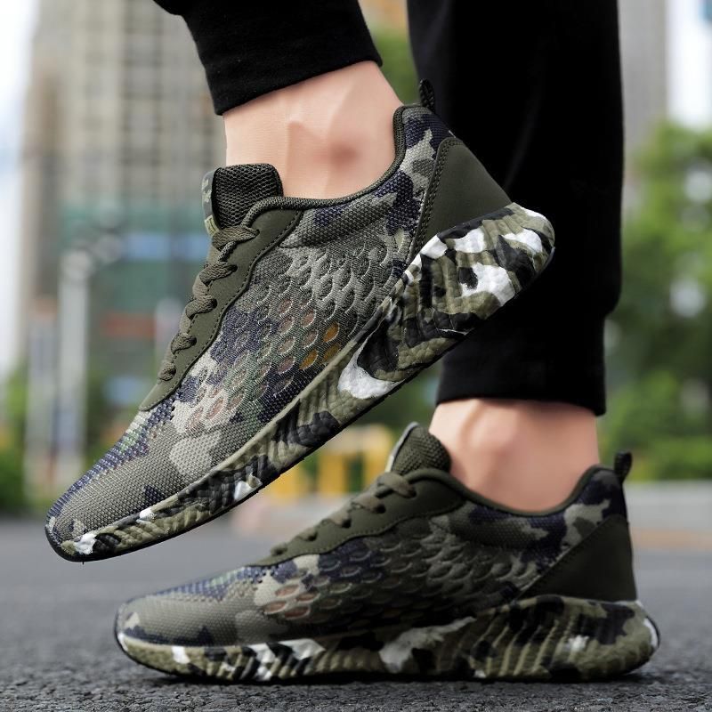 Women's Shoes Hollow Sports Camouflage Couple Shoes Men And Women Outdoor Training Shoes Trendy Shoes_voghion.com
