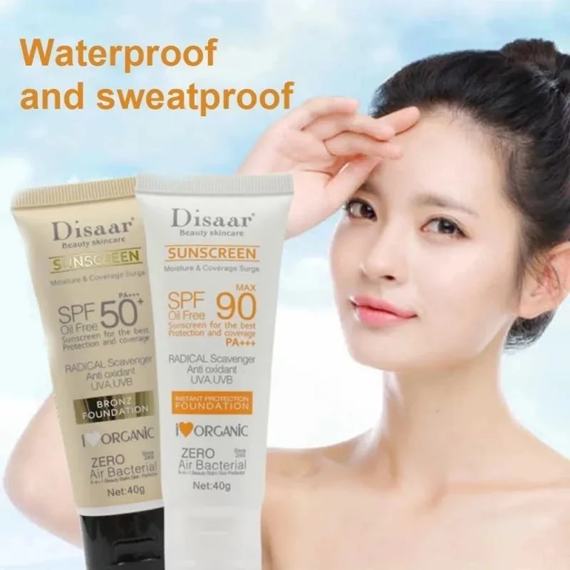 Protetor solar corporal clareador protetor solar protetor de pele anti-sol creme de proteção facial FPS 50 / FPS 90_voghion.com