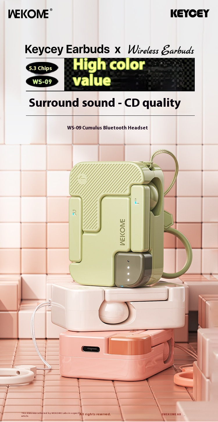 WS-09 Bluetooth Headset: Superior Sound Quality, All-day Comfort, Ultimate Style_voghion.com