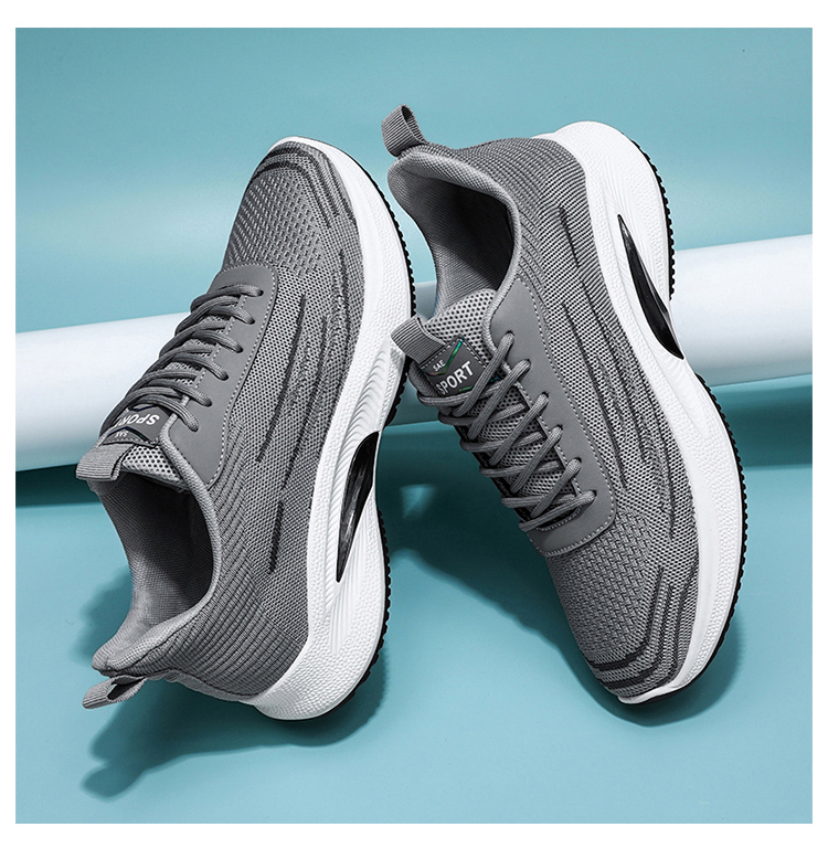 Zapatillas de viaje deportivas informales ligeras antideslizantes para hombre, zapatillas deportivas para caminar, correr, entrenar, gimnasio, zapatillas deportivas de moda_voghion.com