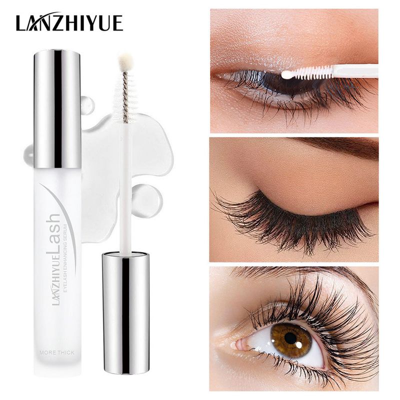 Mascara LANZHIYUE Eyelash Lengthening Liquid Spot Eyelashes Natural Thick Eyelash Liquid Makeup_voghion.com