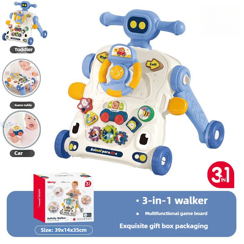 Andador multifuncional para bebés, mesa de aprendizaje variable, muy popular._voghion.com