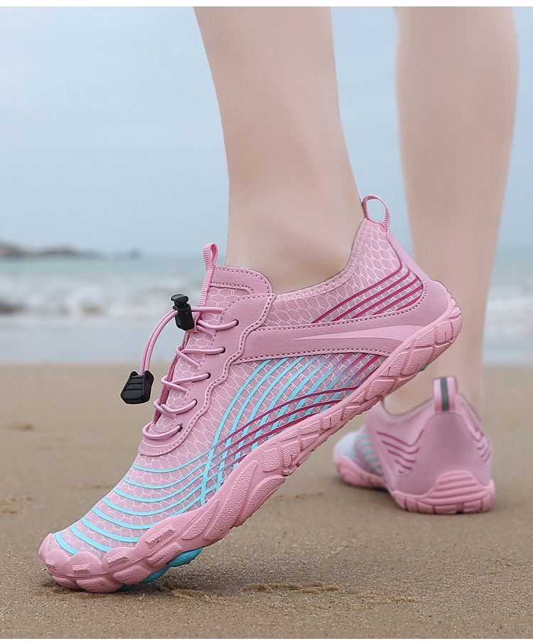 Nuove scarpe da nuoto Scarpe da spiaggia per esterni Scarpe da acqua per coppie Scarpe ad asciugatura rapida a piedi nudi Scarpe da acqua per lo snorkeling Scarpe da trampolino_voghion.com