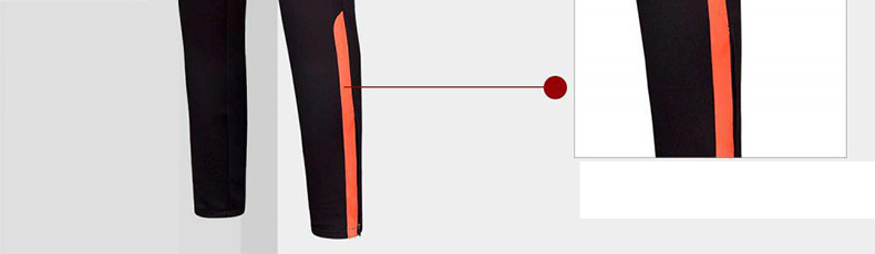 Tuta da uomo con mezza zip, tuta calda da corsa e allenamento_voghion.com
