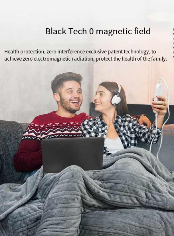 Intelligent temperature control electric blanket warm body heating cover blanket zero magnetic field warm comfort_voghion.com