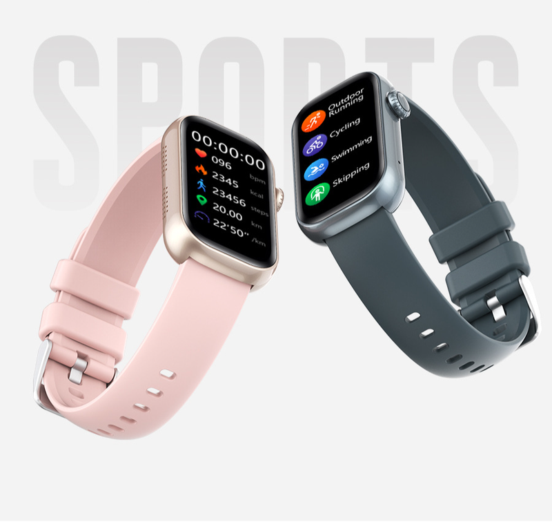 Digital Watches Smart Watch Qs50 Waterproof Temperature, Heart Rate, Blood Oxygen, Female Menstrual Cycle Reminder Dialing Call Smartwatch_voghion.com