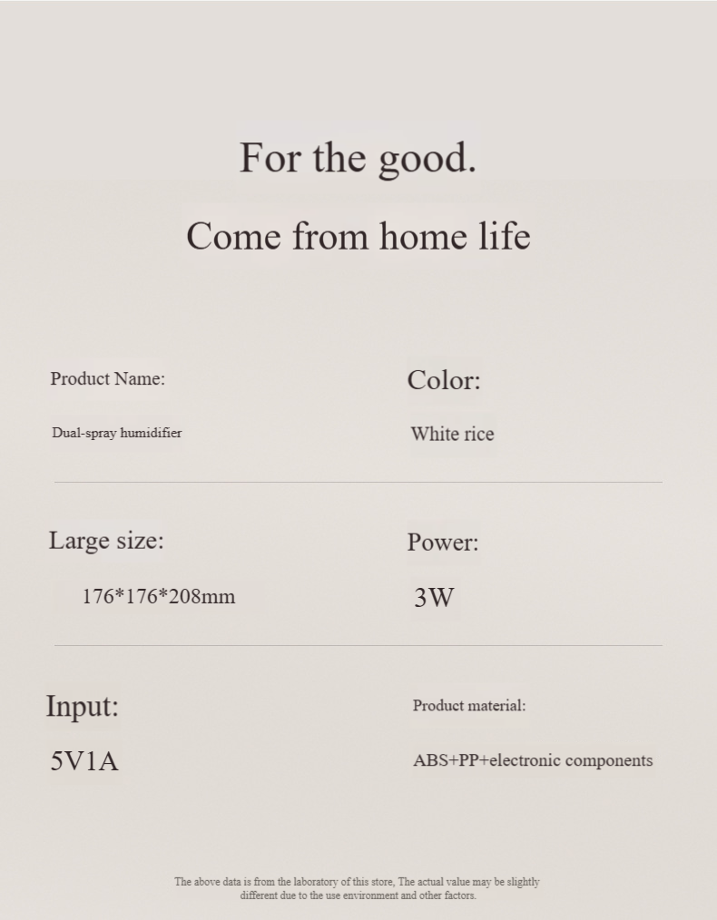 Ultra Quiet Humidifier For Bedroom, Large Mist Air Humidifier With Essential Oil Diffuser & Night Light, Small Volcano Design, Ideal For Home, Office_voghion.com
