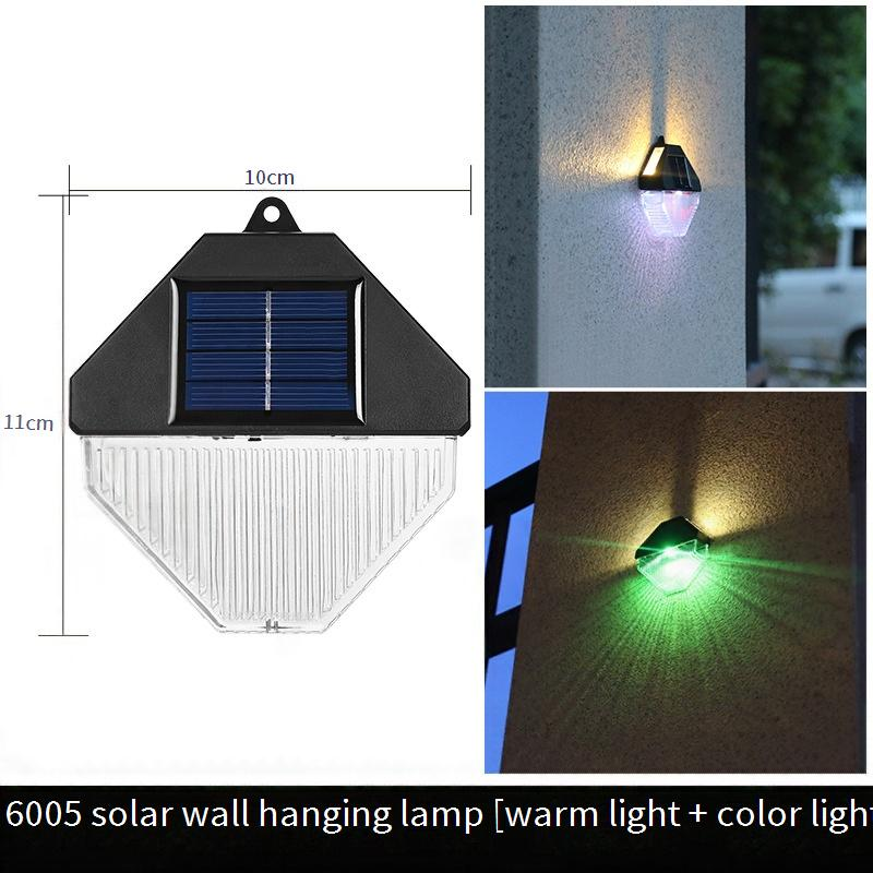Solar Wall Lights Outdoor, Waterproof LED Garden Lights With Motion Sensor, Solar Powered Pathway Lights For Yard, Patio, And Walkway_voghion.com