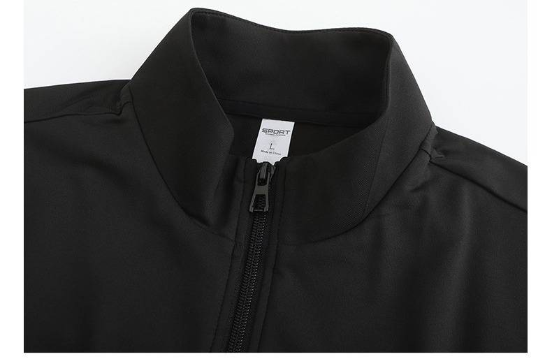 Winddichte Laufjacke für Herren – Leichtes, schnelltrocknendes Langarm-Trainingsoberteil (Schwarz, Königsblau, Weiß, M-4XL)_voghion.com