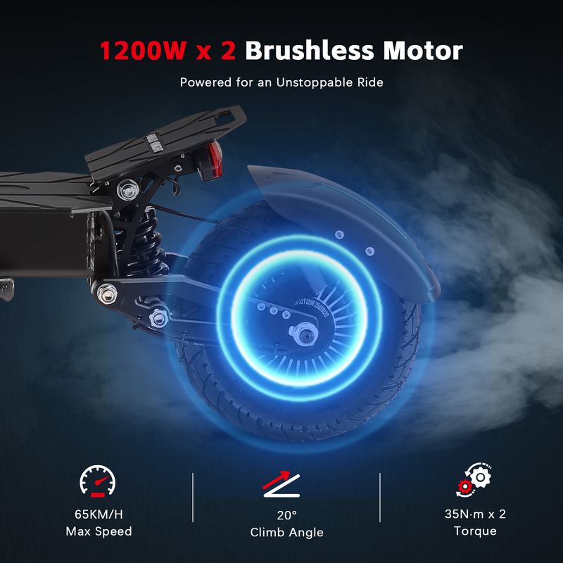 HALO KNIGHT T104 Elektroroller 52V 2400W 21Ah Batterie_voghion.com