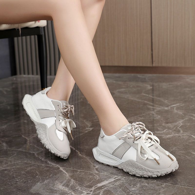 Rd4316 New 2025 Spring Comfortable Versatile Breathable Fashion Casual Cortez Shoes Thick Sole De Xun_voghion.com
