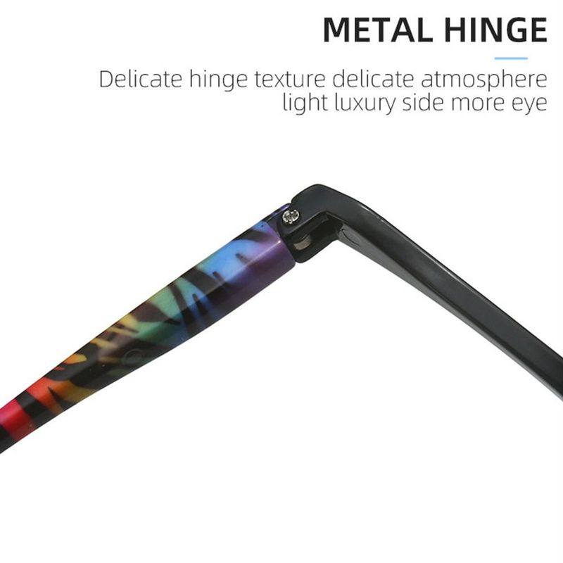 Moda 1Pc Portatile Ingrandimento Rotante Occhiali da Trucco Lenti Flip Down Colorate Montatura Donne Cosmetici Lettori Diottrie_voghion.com