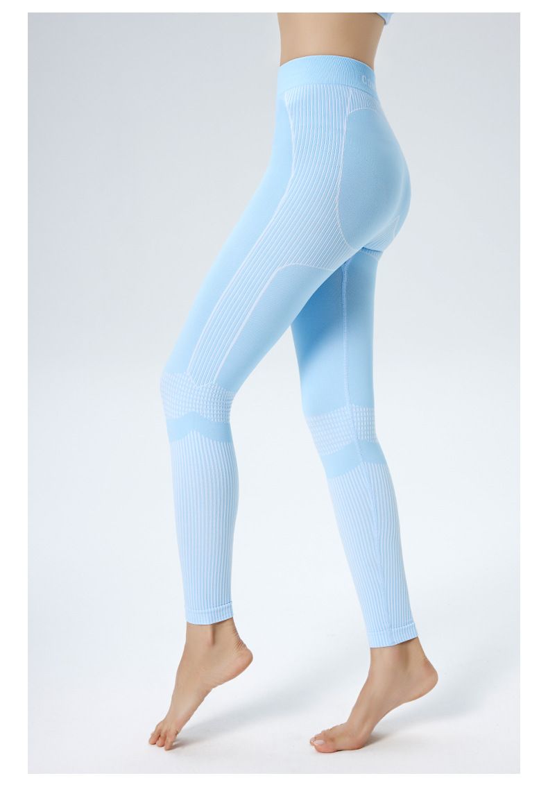 Intimo da sci funzionale a compressione ad asciugatura rapida per donna, strato di base termico traspirante per sport all'aria aperta e alpinismo_voghion.com